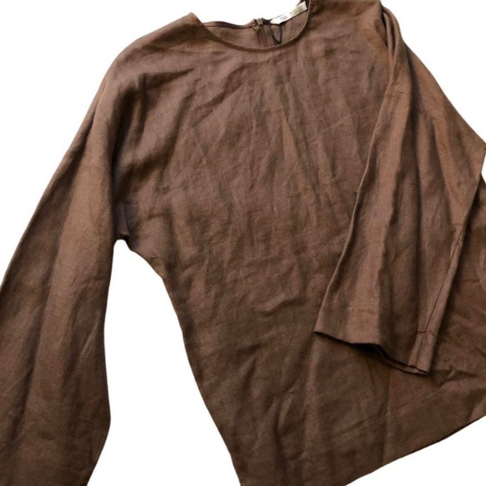 ZARA linen long sleeve